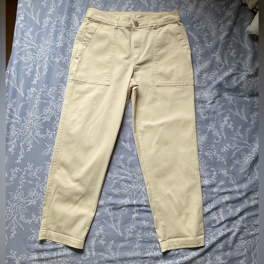 A New Day Cream/Beige Stretch Pants